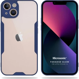 Apple iPhone 13 Kılıf Paradise Glow Lacivert