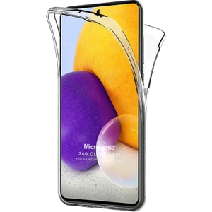 Samsung Galaxy A52S Kılıf 6 Tarafı Tam Full Koruma 360 Clear Soft Şeffaf