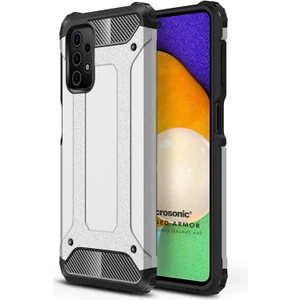 Samsung Galaxy A52S Kılıf Rugged Armor Gümüş