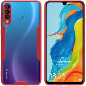 Huawei P30 Lite Kılıf Paradise Glow Kırmızı