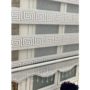 Yazar Home Boncuklu Zebra Stor Perde 570V01