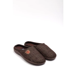 Erkek Kışlık Gondol Terlik Düz Topuklu PU Malzeme ile Rahat İç Mekan Kullanımı