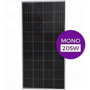 205 W Monokrıstal Güneş Paneli Solar Panel  A