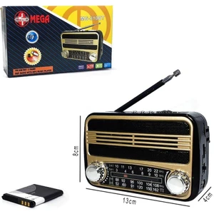 Şarjlı Nostaljik Radyo MG-310BT