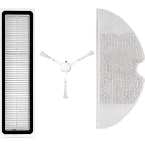 Xiaomi Dreame D9 Uyumlu 3 Parça Yedek Filtre Fırça Seti