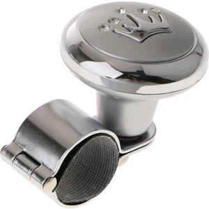 Araba Direksiyon Güç Kolu Booster Topu Kavrama Spinner Topuzu Gri (Yurt Dışından)