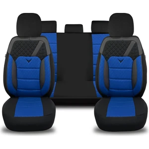 Oto Pandami Skoda Kodiaq 2016 + Uyumlu Mavi Koltuk Kılıfı KKM585