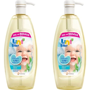 Uni Baby Şampuan 900 ml x 2 Adet