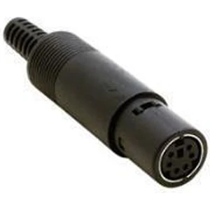 Yka 6 Pin Mini Din Dişi Konnektör