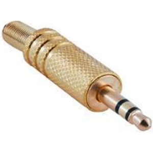 Yka 3.5 mm Stereo Erkek Jack Gold