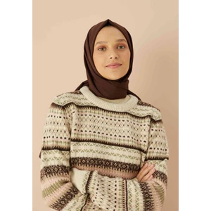 Fresh Scarfs Bürümcük Şal Acı Kahve