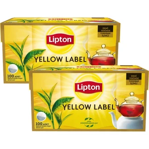 Yellow Label Demlik Poşet Çay 100'lü x 2