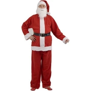 Tahtakale Marketi Noel Baba Kostümü Polar 5 Parça