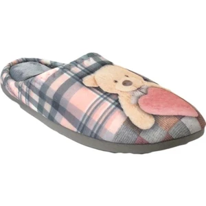 12870.07 Krem Kadın Kışlık Ev Içi Terlik