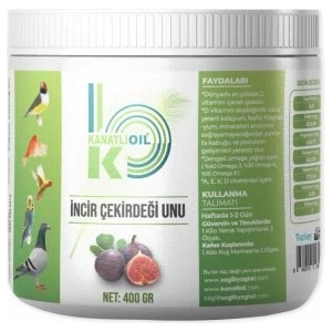 Kanatlı Oil Incir Çekirdeği Unu 400 gr
