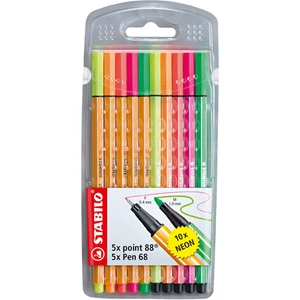 Point 88+Pen 68 Neon 10'lu Paket