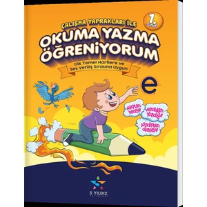 5 Yıldız Yayınları 5 Yıldız Çalışma Yaprakları Ile Okuma Yazma Öğreniyorum 1.sınıf