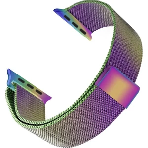 Apple Watch Uyumlu Series 3 42MM Milanese Loop Kordon Yanardöner