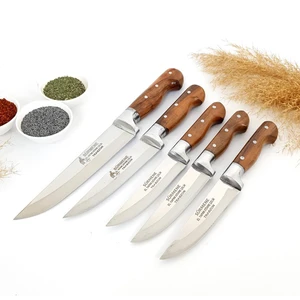 Mutfak Bıçak Seti Et Sebze Bıçağı 5 Parça Set