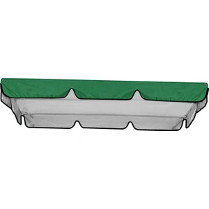 Salıncak Üst Tente Açık Bahçe Salıncak Sandalye Üst Kapak Yeşil 195X125X15 cm (Yurt Dışından)