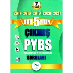 Av Yayınları 7. Sınıf Son 5 Yılın Çıkmış Soruları