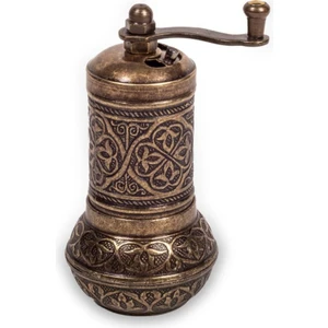 Global Marketin, Karabiber ve Baharat Değirmeni Döküm Nostalji Kahverengi Renk