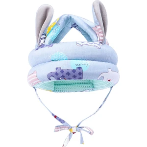 B Baosity Anti-Çarpışma Koruyucu Şapka Bebek Güvenlik Kask Bebek Toddler Yumuşak Yeni Gri (Yurt Dışından)