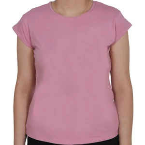 Asist Secret Magic ASM0063 Bayan Düz Pembe Viskoz Penye T-Shirt