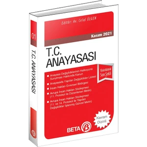 T.c. Anayasası (Eylül 2020) - Celal Ülgen