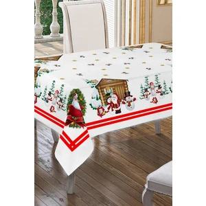 Merry Christmas Noel Baba Desenli Masa Örtüsü 160x220