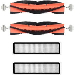 Xiaomi Dreame D9 Uyumlu 2 Adet Ana Fırça+2 Adet Hepa Filtre