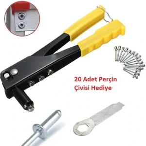 Nitools Pop Perçin Tabanca Seti 20 Parça