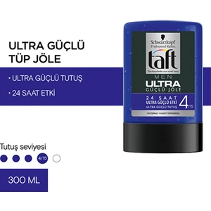 Taft Jöle Power Mega Islak&sert 300  Saç Jölesi