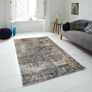 Asya FE351 Krem/mavi 80 x 150 cm Dokuma Halı