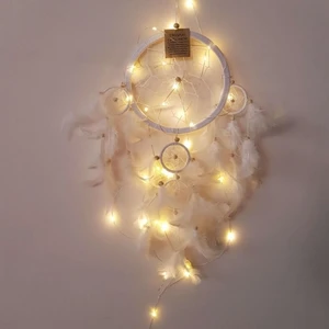 5’li Rüya/Düş Kapanı 16 cm ve Peri LED 3 Metre (Beyaz)