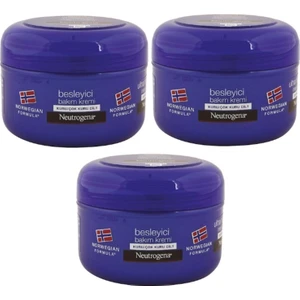 Norveç Formülü Besleyici Bakım Kremi 200ML (3 Lü Set)