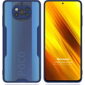 Xiaomi Poco X3 Pro Kılıf Paradise Glow Lacivert