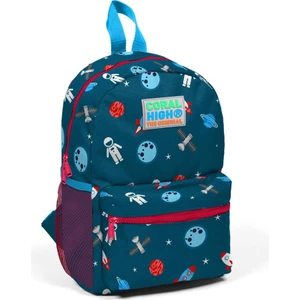 Coral High Kids Nefti Astranot Desenli Iki Bölmeli Yuva Sırt Çantası 23354