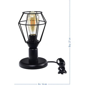 Özpolat Aydınlatma Terkos Masa Lambası Siyah