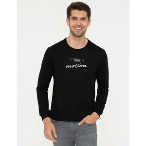 Pierre Cardin Erkek Siyah Sweatshirt 50249355-VR046