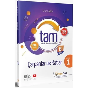 Hiper Zeka Yayınları 8. Sınıf Çarpan ve Katlar Soru Bankası
