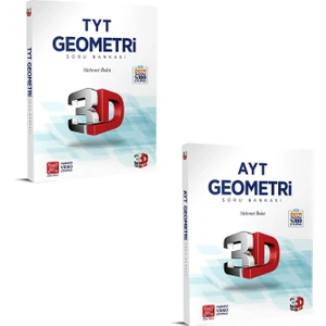 3D Yayınları TYT AYT Geometri Soru Bankası Seti
