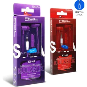 Kablolu Kulakiçi Kulaklık K1-41