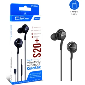 Kablolu Kulakiçi Kulaklık K1-53