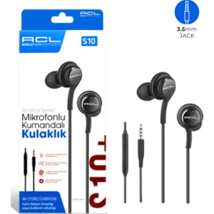 Kablolu Kulakiçi Kulaklık S10