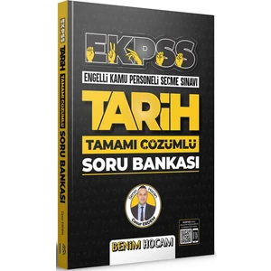 Benim Hocam Yayınları  2022 EKPSS Tarih Tamamı Çözümlü Soru Bankası