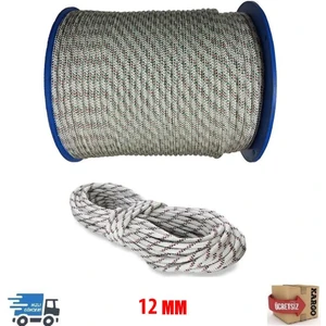 Site Hırdavat Ipek Iskota Halat 12 mm - Gemici Halatı - Salıncak Ipi (10 M)