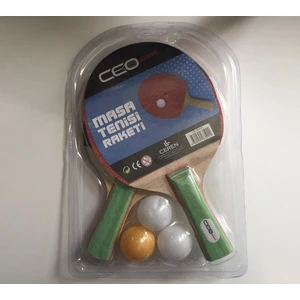 2 Raket 3 Top Sport Masa Tenisi Seti SP0004