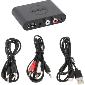 Strade Store Taşınabilir Alıcı Bluetooth 5.0 Nfc 2 Rca Ses Adaptörü Müzik Akışı Için