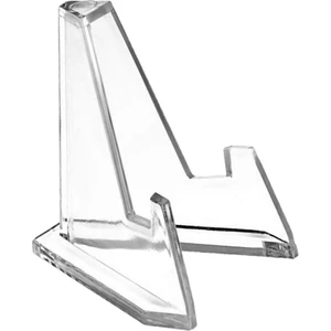 Strade Store Küçük Akrilik Para Ekranı Madalyonlar Için Şövale Tutucu Standları Cep Saatler 68MM